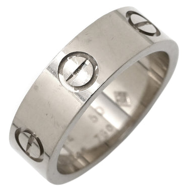 カルティエ Cartier LOVE ラブリング B4084700 ホワイトゴールド K18WG #50(JP10) リング 指輪 750 18K WG クラシックモデル 9号