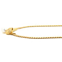 ミキモト MIKIMOTO パール ダイヤ リボン ホワイト×イエローゴールド K18YG パール ダイヤモンド ネックレス 白 18K 18金 Au750 デザインネックレス スウィング
