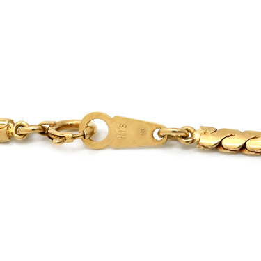 ミキモト MIKIMOTO パール ダイヤ リボン ホワイト×イエローゴールド K18YG パール ダイヤモンド ネックレス 白 18K 18金 Au750 デザインネックレス スウィング