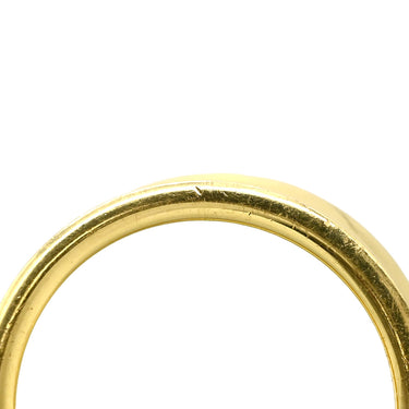 ティファニー Tiffany & Co 1837 ナロー イエローゴールド K18YG リング 指輪 T&Co. Au750 18K ロゴ 10号