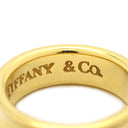 ティファニー Tiffany & Co 1837 ナロー イエローゴールド K18YG リング 指輪 T&Co. Au750 18K ロゴ 10号