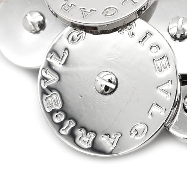 ブルガリ BVLGARI チクラディ スモール ホワイトゴールド K18WG ネックレス Au750 18K 18金 回転ディスク プチモデル