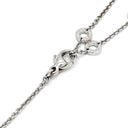 ブルガリ BVLGARI チクラディ スモール ホワイトゴールド K18WG ネックレス Au750 18K 18金 回転ディスク プチモデル