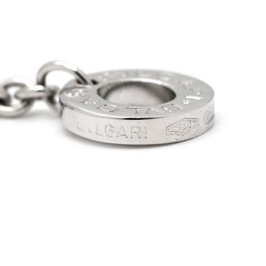 ブルガリ BVLGARI チクラディ スモール ホワイトゴールド K18WG ネックレス Au750 18K 18金 回転ディスク プチモデル