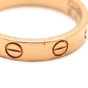 カルティエ Cartier ミニラブリング B4085200 ピンクゴールド K18PG #51(JP11) リング 指輪 スモールモデル LOVE Ring 18K 750PG 11号