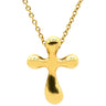 ティファニー Tiffany & Co スモールクロス イエローゴールド K18YG ネックレス T＆Co. エルサペレッティ 18K 750 YG 十字架