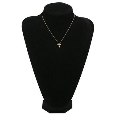ティファニー Tiffany & Co スモールクロス イエローゴールド K18YG ネックレス T＆Co. エルサペレッティ 18K 750 YG 十字架