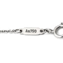 ティファニー Tiffany & Co Tスマイル ミニ ダイヤモンド 62617799 ホワイトゴールド K18WG ダイヤモンド ネックレス T＆Co. T smile Au750 18K 18金