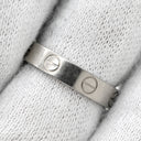 カルティエ Cartier LOVE ミニラブリング B4049600 ホワイトゴールド K18WG #49(JP9) リング 指輪 750 18K WG スモールモデル 9号