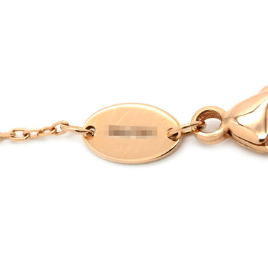 ショーメ CHAUMET ジュ ドゥ リアン ターコイズ ブルー×ピンクゴールド K18PG ターコイズ ブレスレット 750 18K PG 1Pダイヤ