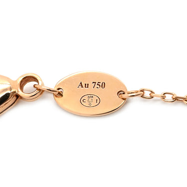 ショーメ CHAUMET ジュ ドゥ リアン ターコイズ ブルー×ピンクゴールド K18PG ターコイズ ブレスレット 750 18K PG 1Pダイヤ