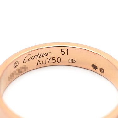 カルティエ Cartier ミニラブリング B4085200 ピンクゴールド K18PG #51(JP11) リング 指輪 スモールモデル LOVE Ring 18K 750PG 11号