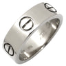 カルティエ Cartier LOVE ラブリング B4084700 ホワイトゴールド K18WG #49(JP9) リング 指輪 750 18K WG クラシックモデル 8.5号