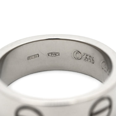 カルティエ Cartier LOVE ラブリング B4084700 ホワイトゴールド K18WG #49(JP9) リング 指輪 750 18K WG クラシックモデル 8.5号