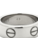 カルティエ Cartier LOVE ラブリング B4084700 ホワイトゴールド K18WG #49(JP9) リング 指輪 750 18K WG クラシックモデル 8.5号