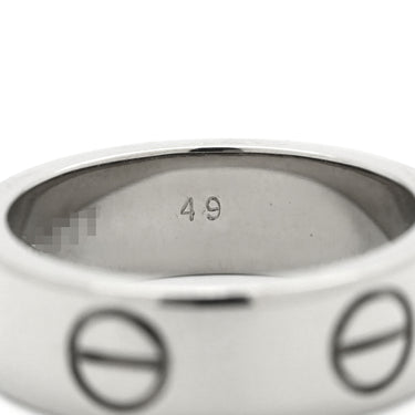カルティエ Cartier LOVE ラブリング B4084700 ホワイトゴールド K18WG #49(JP9) リング 指輪 750 18K WG クラシックモデル 8.5号