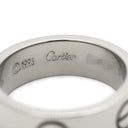 カルティエ Cartier LOVE ラブリング B4084700 ホワイトゴールド K18WG #49(JP9) リング 指輪 750 18K WG クラシックモデル 8.5号