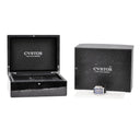 腕時計 クストス CVSTOS チャレンジ クロノ2 CVT-CHR2 ST 自動巻き メンズ ブラック スモールセコンド デイト タキメーター