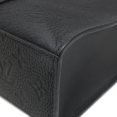 ルイヴィトン LOUIS VUITTON サックプラ M21866 ブラック レザー トリヨンレザー 2WAYバッグ ブラック金具 トート