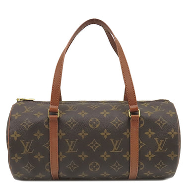 ルイヴィトン LOUIS VUITTON パピヨン 30 M51365 モノグラム モノグラムキャンバス ハンドバッグ ゴールド金具 茶 旧型 ボストン