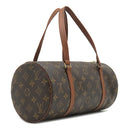 ルイヴィトン LOUIS VUITTON パピヨン 30 M51365 モノグラム モノグラムキャンバス ハンドバッグ ゴールド金具 茶 旧型 ボストン
