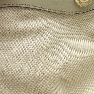 グッチ GUCCI スーキー 211944 ホワイト レザー ハンドバッグ シャンパンゴールド金具 オフホワイト GG グッチシマ トート チャーム付き