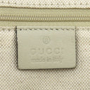 グッチ GUCCI スーキー 211944 ホワイト レザー ハンドバッグ シャンパンゴールド金具 オフホワイト GG グッチシマ トート チャーム付き