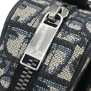 クリスチャン・ディオール Christian Dior Safar ミニディオール オブリーク 2ESWS011YKY_H27E ベージュ×ブラック キャンバス レザー ショルダーバッグ ガンメタル金具 総柄