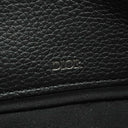 クリスチャン・ディオール Christian Dior Safar ミニディオール オブリーク 2ESWS011YKY_H27E ベージュ×ブラック キャンバス レザー ショルダーバッグ ガンメタル金具 総柄