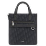 クリスチャン・ディオール Christian Dior サファリ ノースサウス トート 1ESPO311YKY ブラック キャンバス レザー 2WAYバッグ シルバー金具