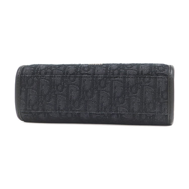 クリスチャン・ディオール Christian Dior サファリ ノースサウス トート 1ESPO311YKY ブラック キャンバス レザー 2WAYバッグ シルバー金具