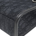 クリスチャン・ディオール Christian Dior サファリ ノースサウス トート 1ESPO311YKY ブラック キャンバス レザー 2WAYバッグ シルバー金具
