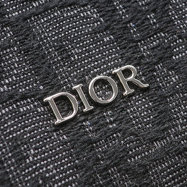 クリスチャン・ディオール Christian Dior サファリ ノースサウス トート 1ESPO311YKY ブラック キャンバス レザー 2WAYバッグ シルバー金具