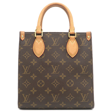 ルイヴィトン LOUIS VUITTON サックプラ BB M46265 モノグラム モノグラムキャンバス 2WAYバッグ ゴールド金具 茶 ショルダーバッグ トートバッグ