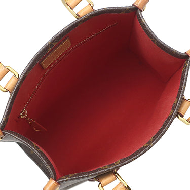 ルイヴィトン LOUIS VUITTON サックプラ BB M46265 モノグラム モノグラムキャンバス 2WAYバッグ ゴールド金具 茶 ショルダーバッグ トートバッグ