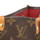 ルイヴィトン LOUIS VUITTON サックプラ BB M46265 モノグラム モノグラムキャンバス 2WAYバッグ ゴールド金具 茶 ショルダーバッグ トートバッグ