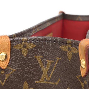 ルイヴィトン LOUIS VUITTON サックプラ BB M46265 モノグラム モノグラムキャンバス 2WAYバッグ ゴールド金具 茶 ショルダーバッグ トートバッグ