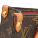 ルイヴィトン LOUIS VUITTON サックプラ BB M46265 モノグラム モノグラムキャンバス 2WAYバッグ ゴールド金具 茶 ショルダーバッグ トートバッグ