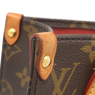ルイヴィトン LOUIS VUITTON サックプラ BB M46265 モノグラム モノグラムキャンバス 2WAYバッグ ゴールド金具 茶 ショルダーバッグ トートバッグ