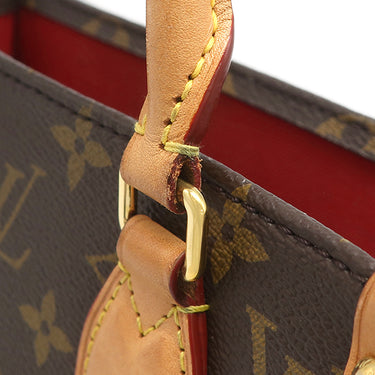 ルイヴィトン LOUIS VUITTON サックプラ BB M46265 モノグラム モノグラムキャンバス 2WAYバッグ ゴールド金具 茶 ショルダーバッグ トートバッグ