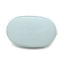シャネル CHANEL マトラッセ ミニ バケット バッグ AS3116 ライトブルー ラムスキン 2WAYバッグ ゴールド金具