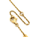 ヴァンクリーフアーペル Van Cleef & Arpels ヴィンテージ アルハンブラ VCARD38500 レッド×イエローゴールド K18YG カーネリアン ネックレス Au750 18K 赤 カーネリアン