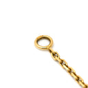 ヴァンクリーフアーペル Van Cleef & Arpels ヴィンテージ アルハンブラ VCARD38500 レッド×イエローゴールド K18YG カーネリアン ネックレス Au750 18K 赤 カーネリアン
