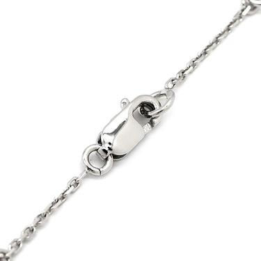ヴァンクリーフアーペル Van Cleef & Arpels スウィート アルハンブラ パピヨン VCARF80500 ブルー×ホワイトゴールド K18WG ターコイズ ネックレス Au750 18K WG ターコイズ VCA