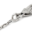 ヴァンクリーフアーペル Van Cleef & Arpels ヴィンテージ アルハンブラ VCARD34900 ブルーグレー×ホワイトゴールド K18WG カルセドニー ネックレス Au750 18K カルセドニー
