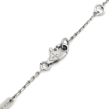 ヴァンクリーフアーペル Van Cleef & Arpels スウィート アルハンブラ ペンダント VCARO85900 ホワイトゴールド K18WG ダイヤモンド ネックレス 750 K18 ダイヤモンド 12石