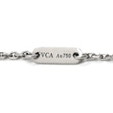 ヴァンクリーフアーペル Van Cleef & Arpels スウィート アルハンブラ ペンダント VCARO85900 ホワイトゴールド K18WG ダイヤモンド ネックレス 750 K18 ダイヤモンド 12石