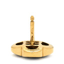 ヴァンクリーフアーペル Van Cleef & Arpels ピュア アルハンブラ VCARB14000 ブラック×イエローゴールド K18YG オニキス ピアス 黒 オニキス Au750 18K 両耳用
