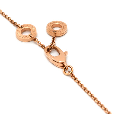 ブルガリ BVLGARI ディーヴァ ドリーム 359986 ホワイトXピンクゴールド K18PG ダイヤモンド マザーオブパール ネックレス 750 18K 18金 RG 白 1Pダイヤ