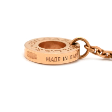ブルガリ BVLGARI ディーヴァ ドリーム 359986 ホワイトXピンクゴールド K18PG ダイヤモンド マザーオブパール ネックレス 750 18K 18金 RG 白 1Pダイヤ